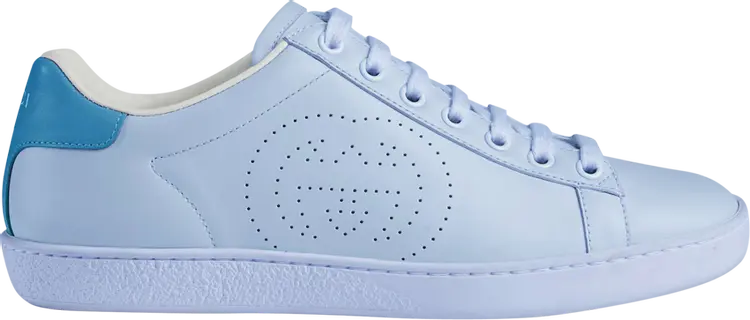 Кроссовки Gucci Wmns Ace Interlocking G - Blue, синий