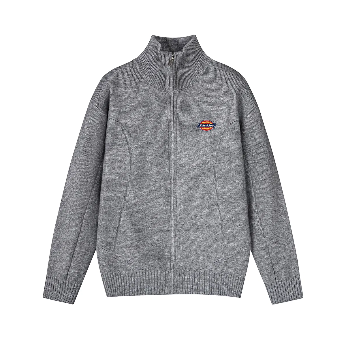 Детский свитер с воротником-стойкой Dickies, Gray