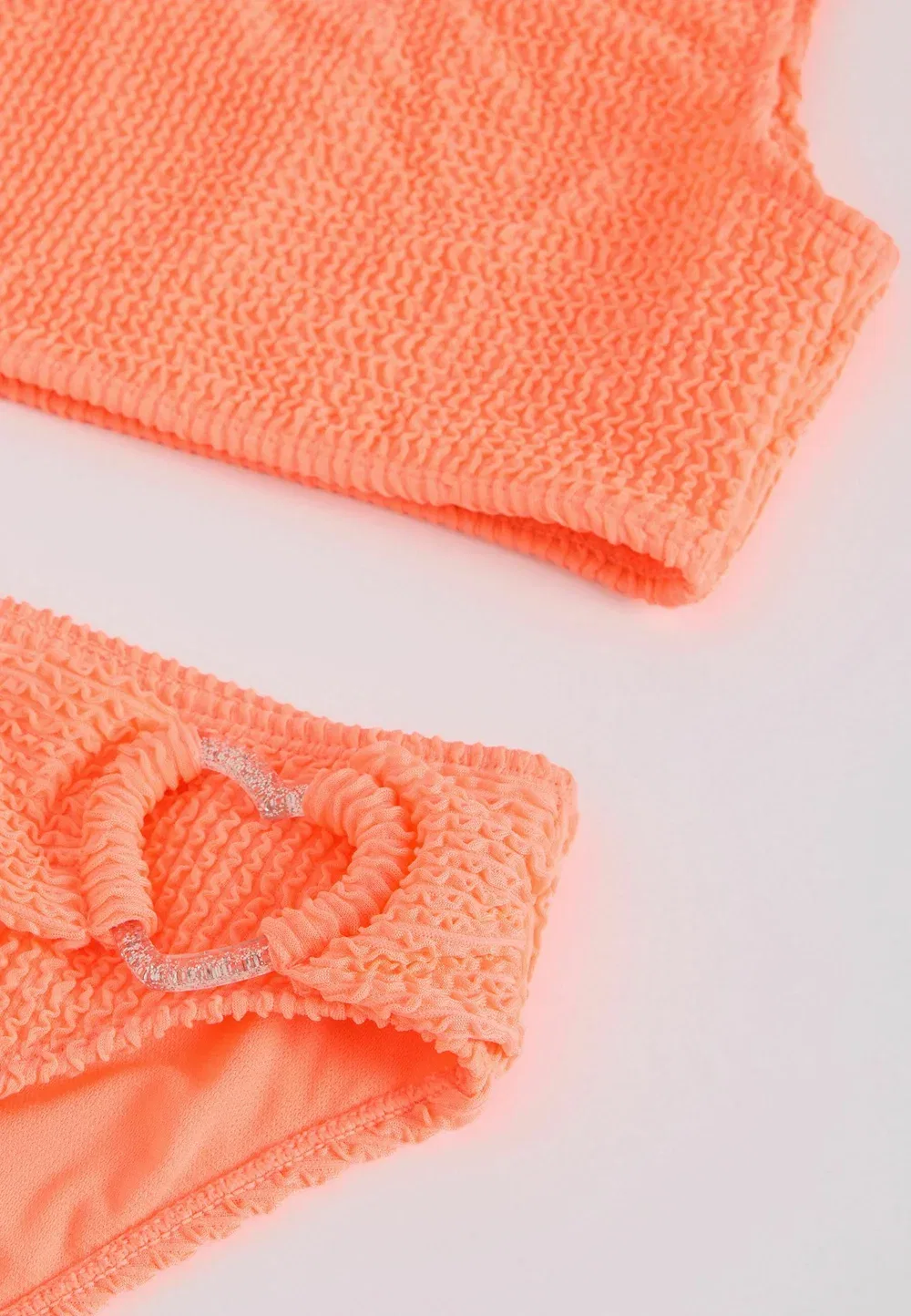 Комплект - бикини Lipsy, Orange Heart Buckle — фото 3