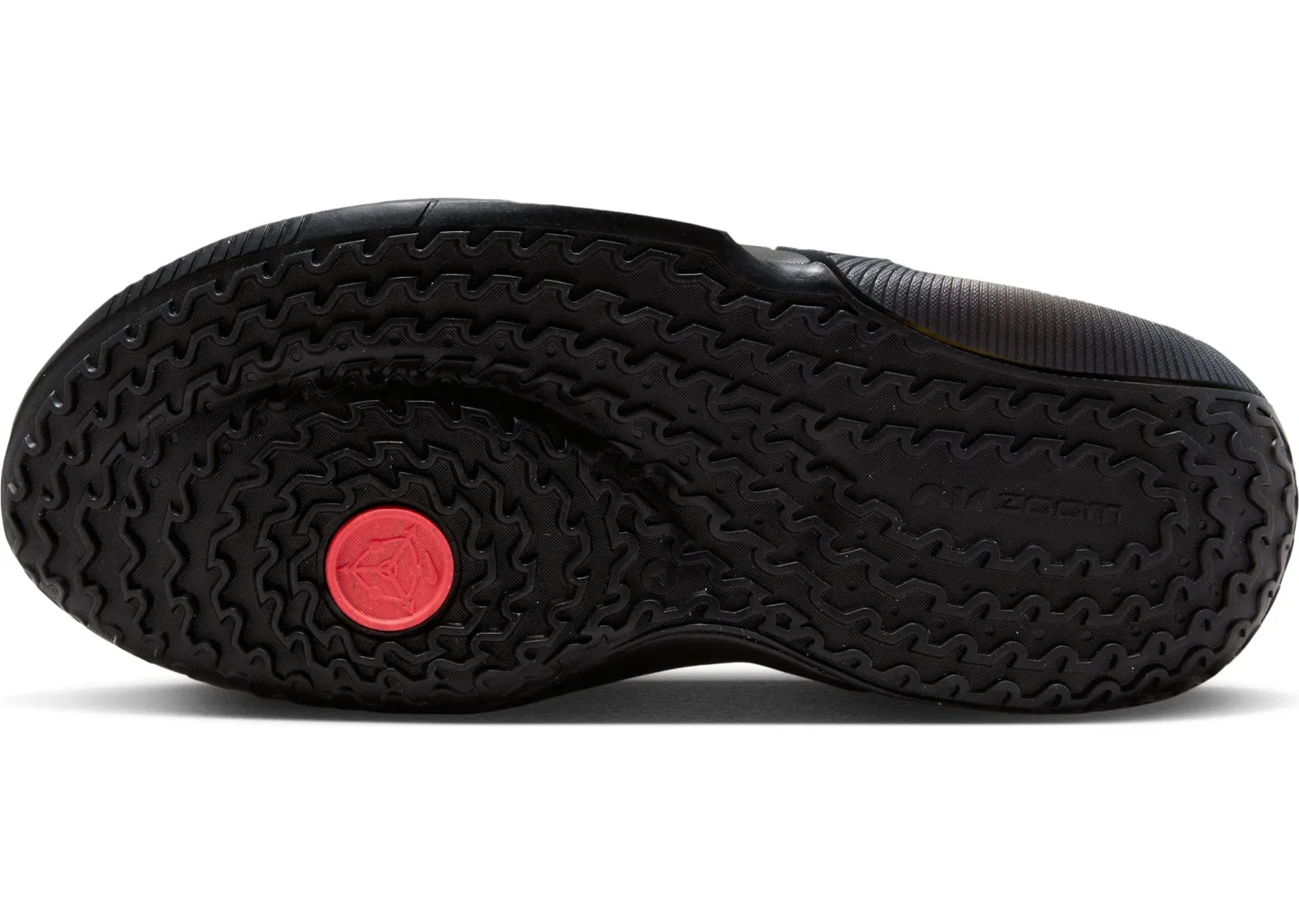 Детские кроссовки для мальчиков баскетбольные Air Zoom Crossover 2 NIKE, Black Anthracite Bright Crimson Tint — фото 2