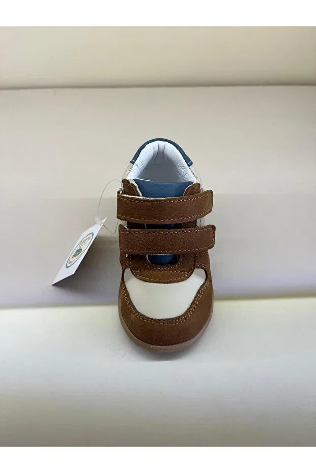 Детские туфли для мальчиков на липучке Eren Premium, Brown