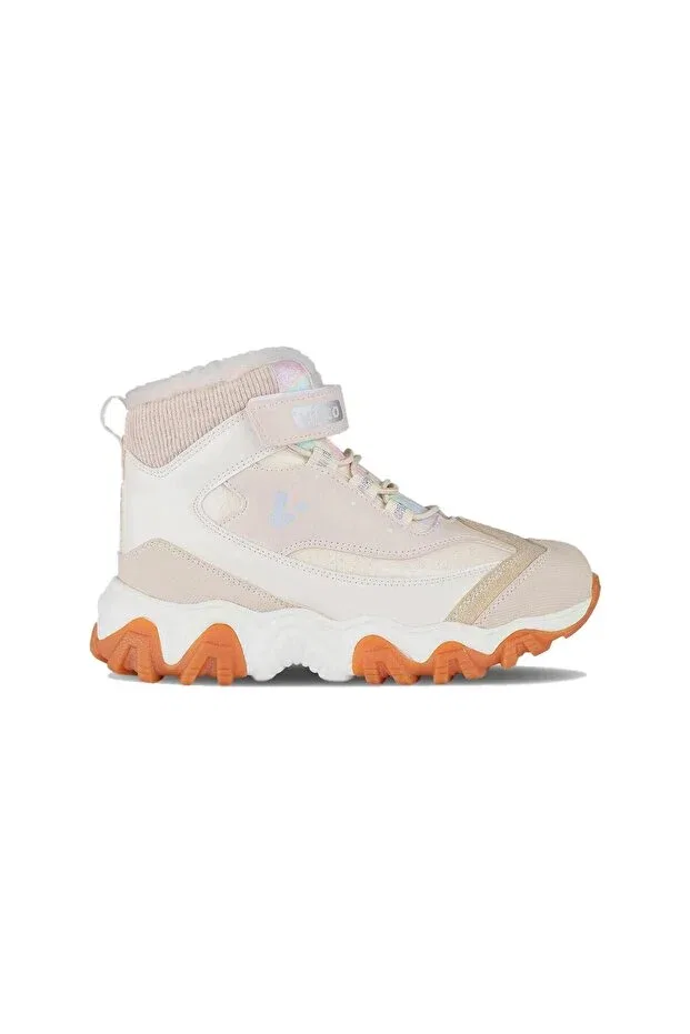 Детские ботинки для девочек с ортопедической стелькой Radus girl's short outdoor boots with fleece lining and velcro fastening 946.f24k.423 Vicco, Beige
