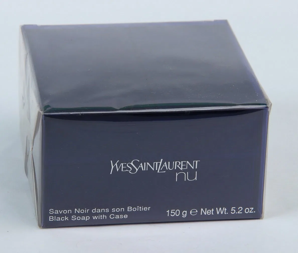 Мыло твердое Yves Saint Laurent Nu Savon Black Soap с футляром, 150 г