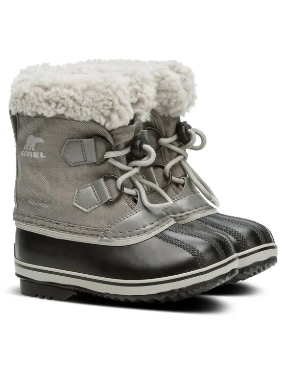 Сноубутсы Yoot Pac Nylon Wp Sorel, серый — фото 2