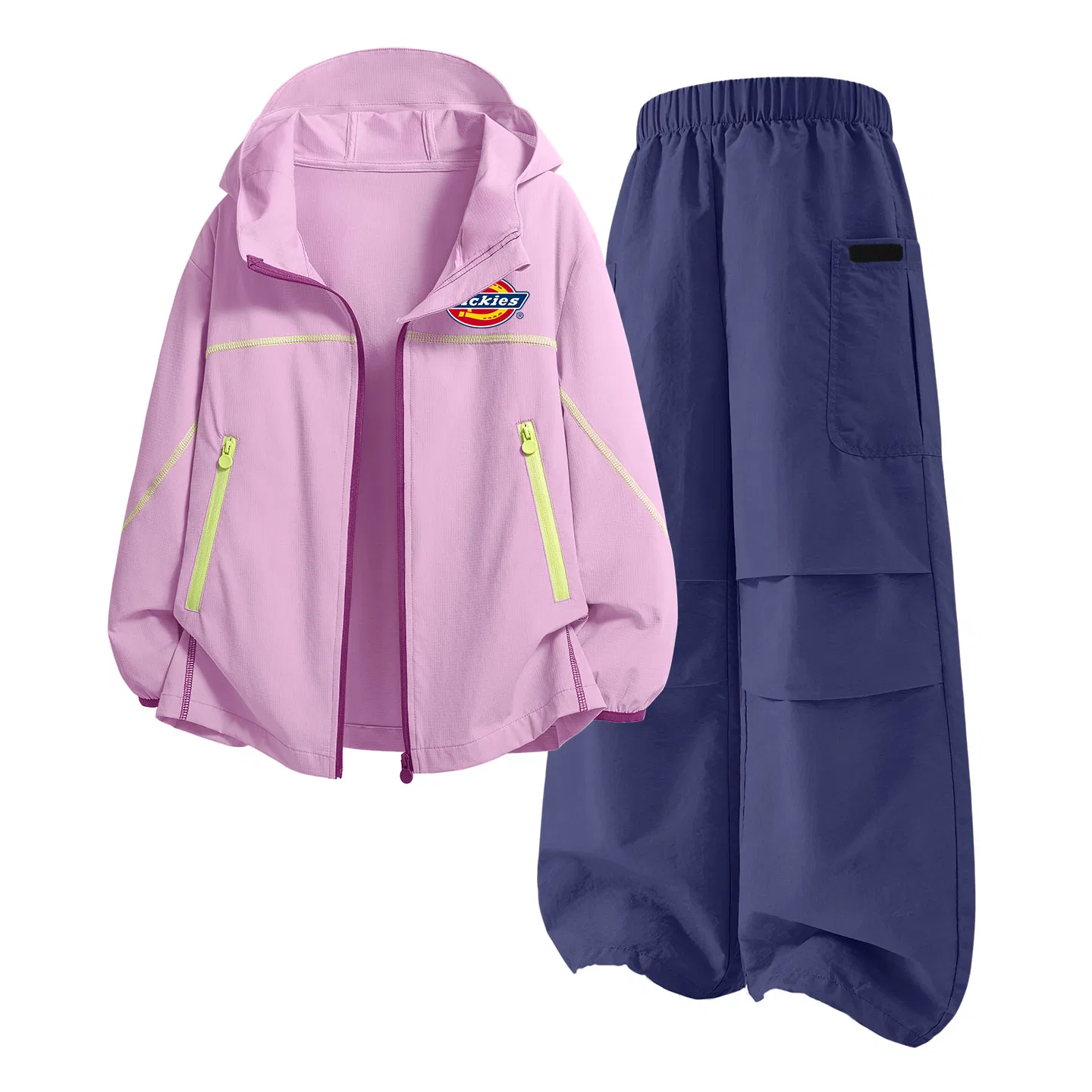 Детский спортивный комплект с защитой от солнца UPF50+ Dickies, Green/Black — фото 3