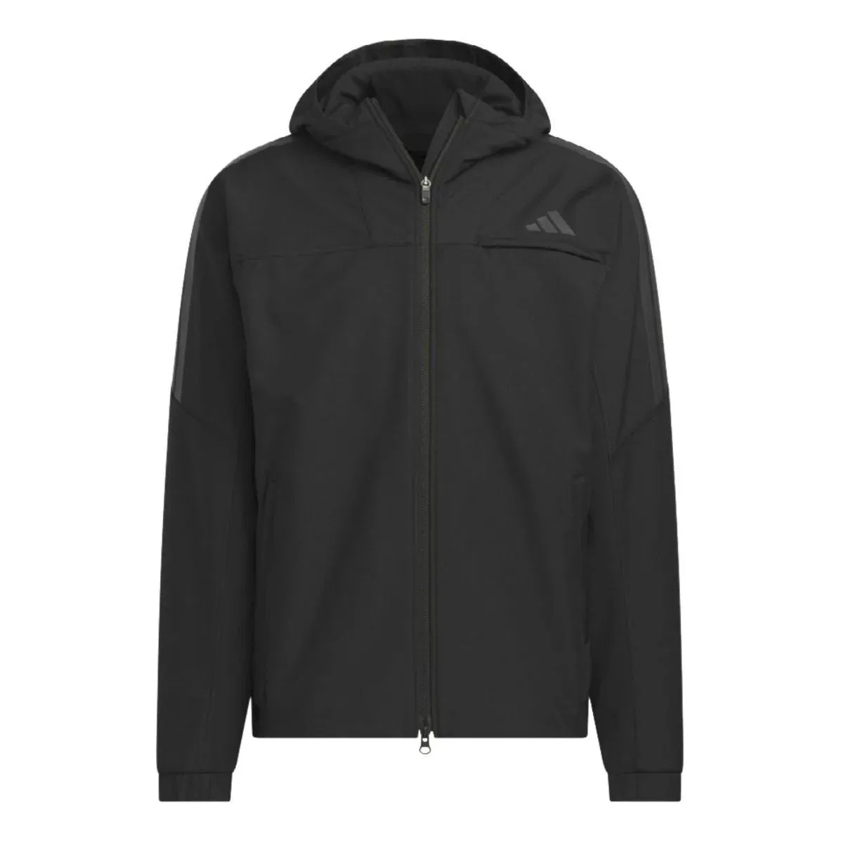 Мужская куртка Warm Woven Hooded Jacket 'Black' adidas, черный