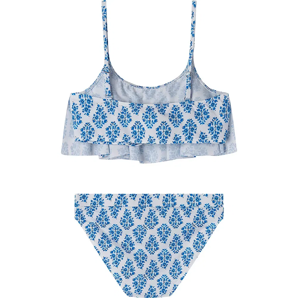 Блуза Pepe Jeans Multi Fl Ruffled, синий — фото 2