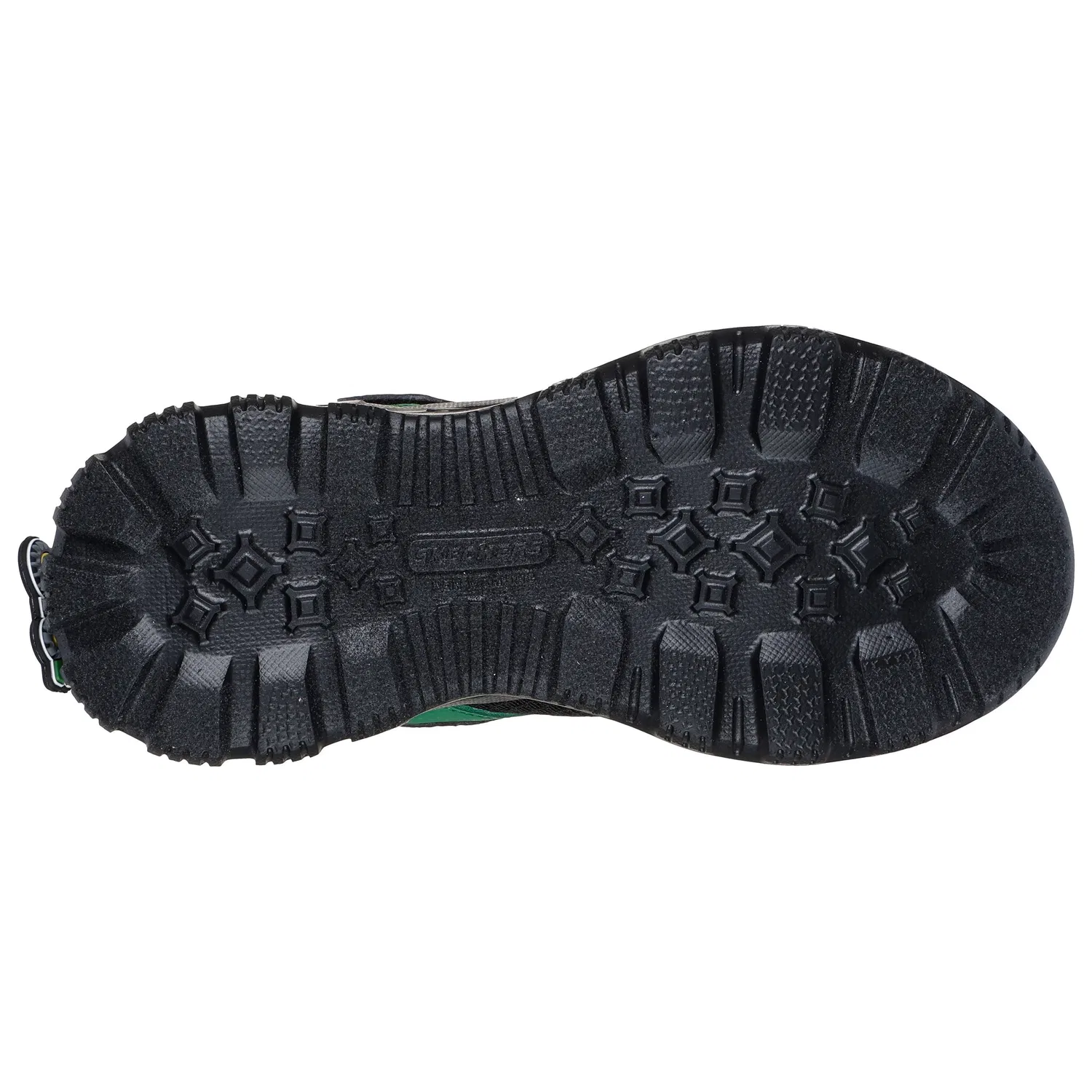 Детские кроссовки с подсветкой Skechers ADVENTURE TRACK - JOHN DEERE, Green/Black/Yellow — фото 3