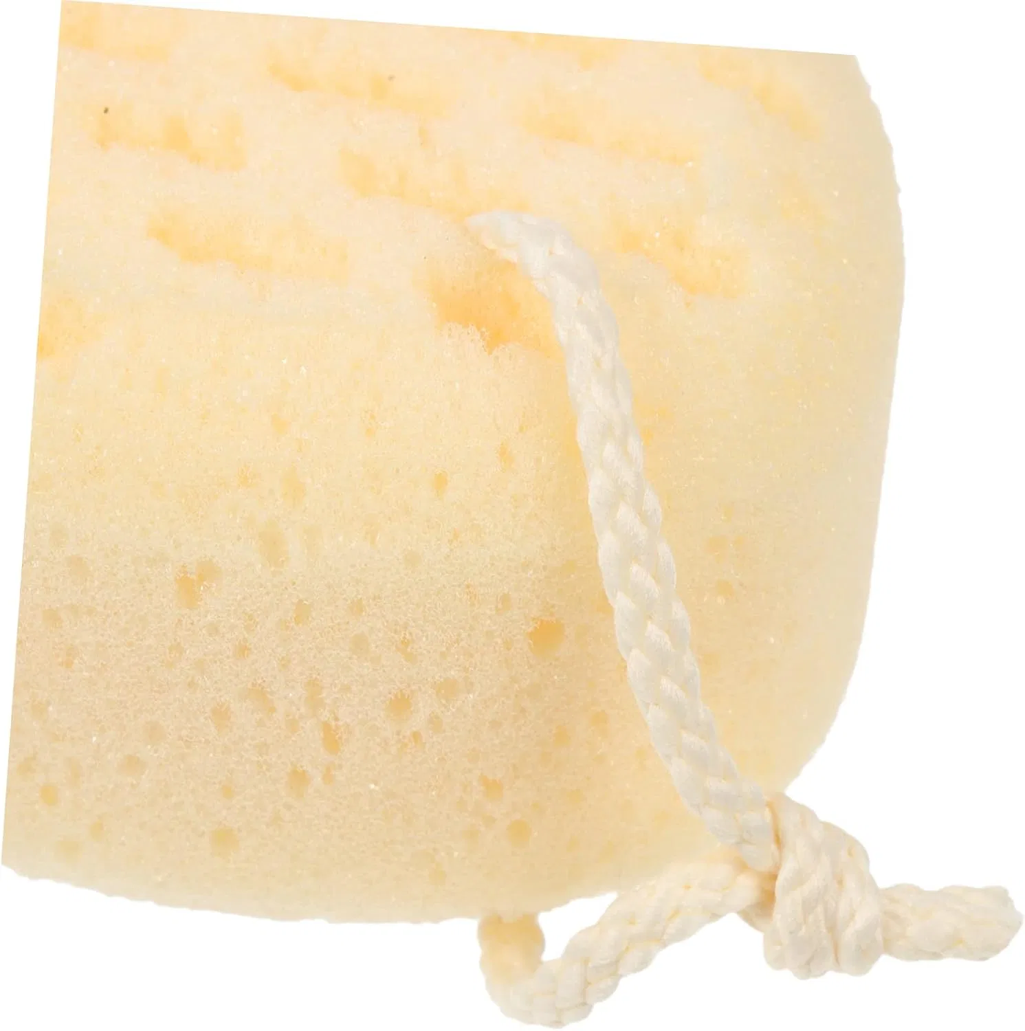 Мочалка для душа, 5 шт, Beavorty, 14x12x30 см, Light Yellow — фото 2