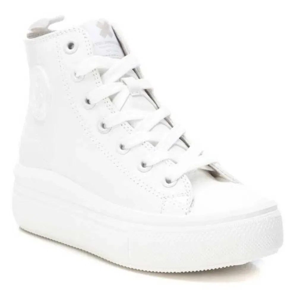 Детские ботинки для девочек с платформой Xti kids, White — фото 4