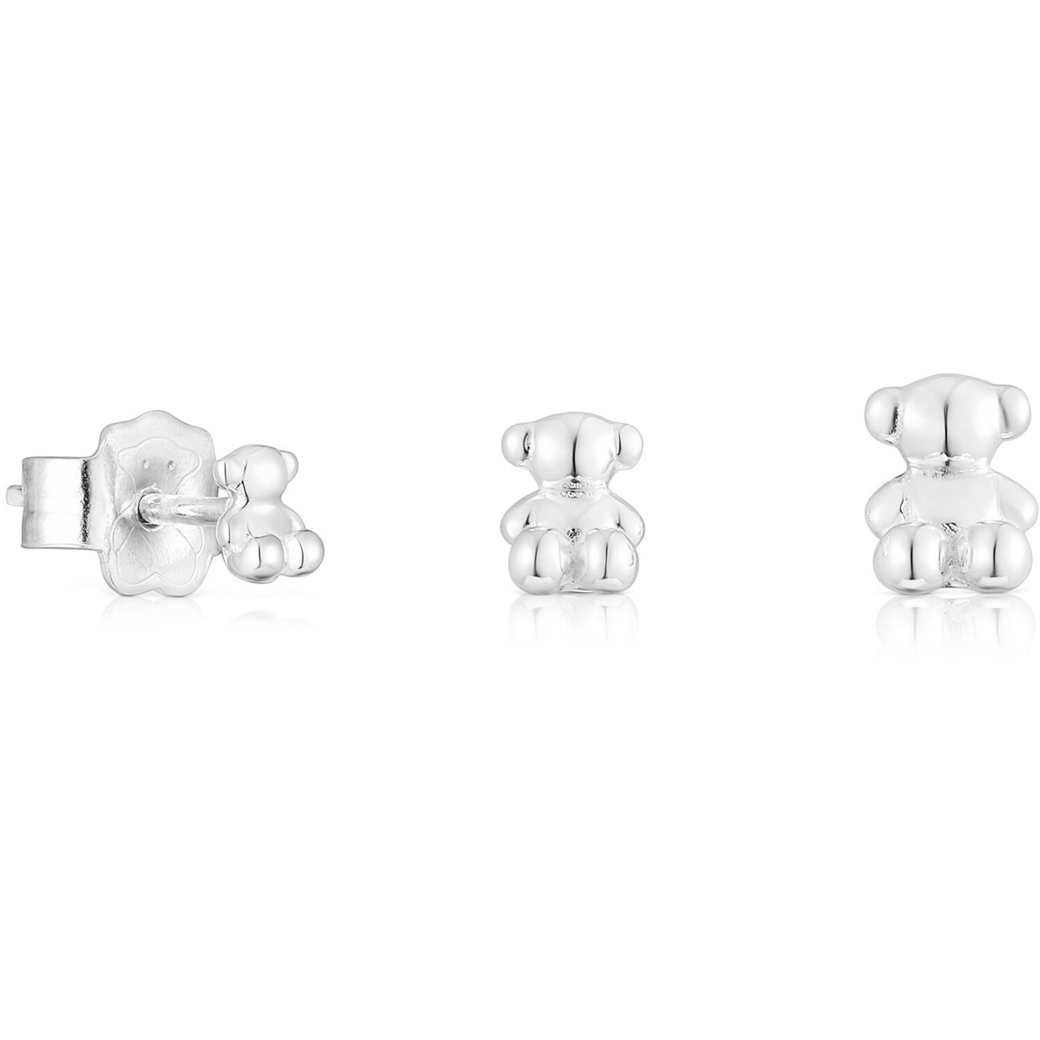 

Серьги Tous Of Silver Bold Bear, 3 предмета, серебро