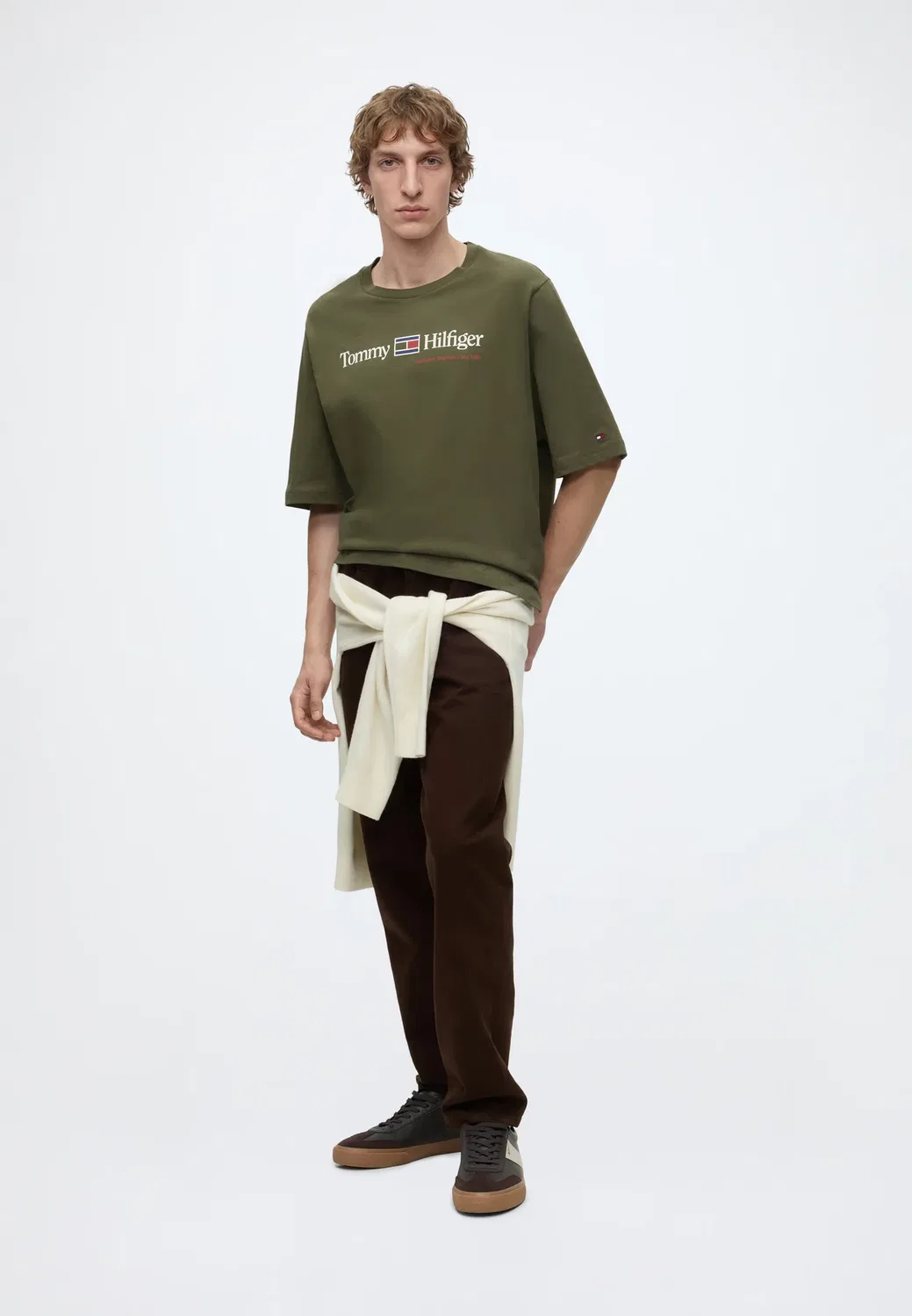Футболка с графическим принтом Bt-Brand love rwb - футболка с принтом Tommy Hilfiger, Huntsman Green — фото 2