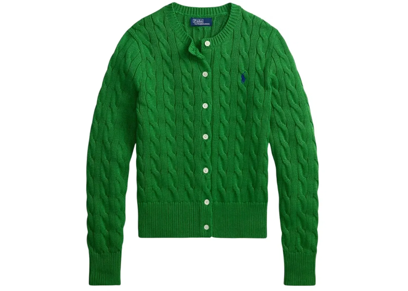 Женский кардиган с длинным рукавом Polo Ralph Lauren, Fiji Green