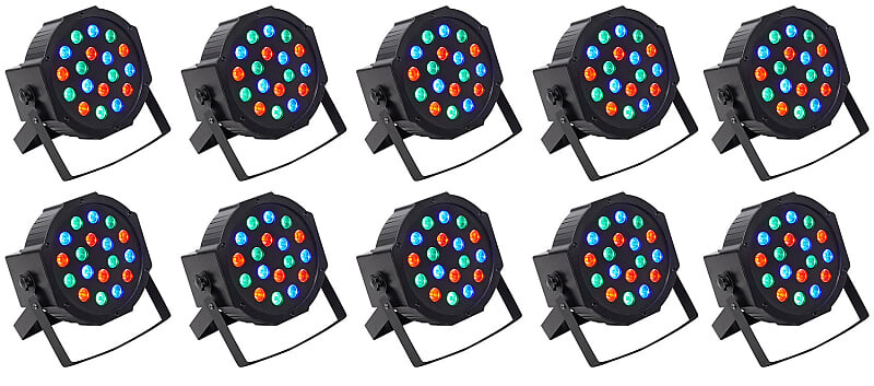

Аккумулятор Rockville RockPAR50 LED RGB Compact Par Can DJ