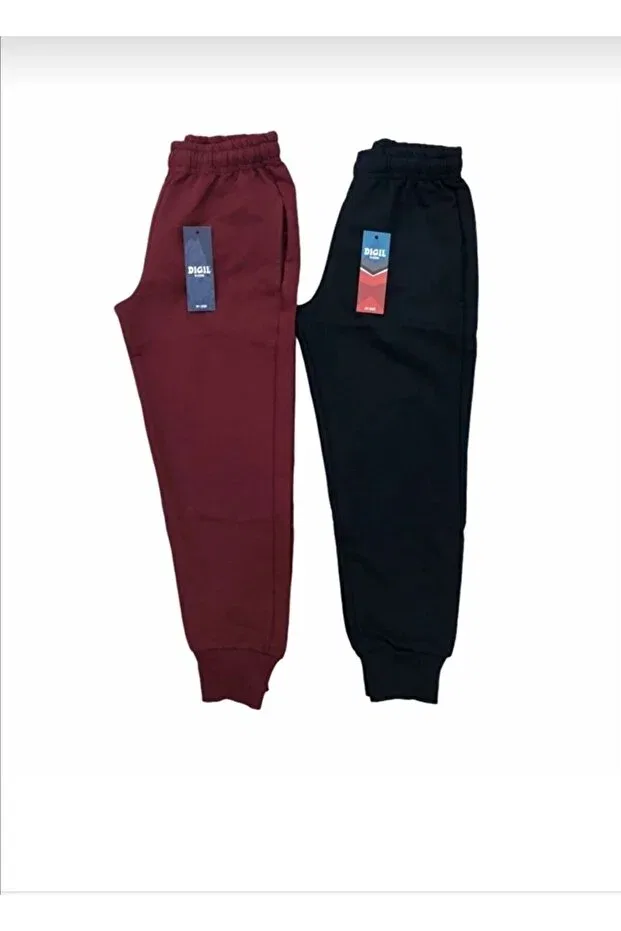 Детские спортивные штаны для девочек с эластичным манжетом Generic Brands, Bordo-Lacquer