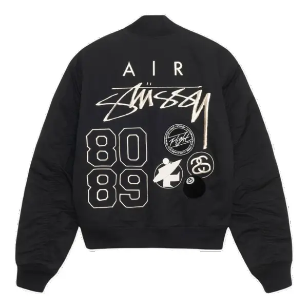 

Куртка Nike x Stussy Reversible Jacket 'Black', черный