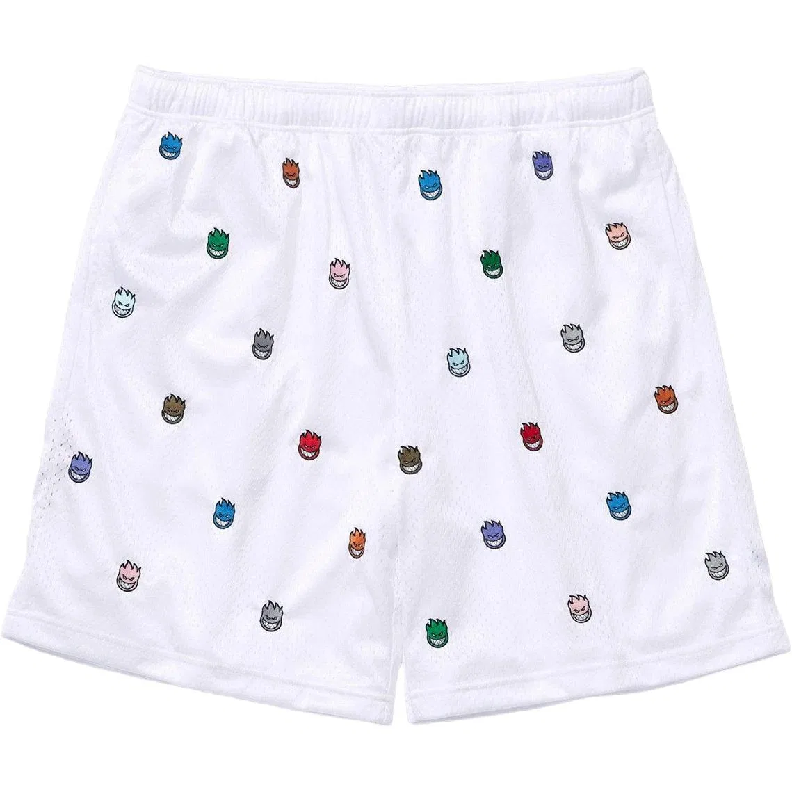 Унисекс шорты повседневные Supreme X SPITFIRE Casual Shorts, Белый