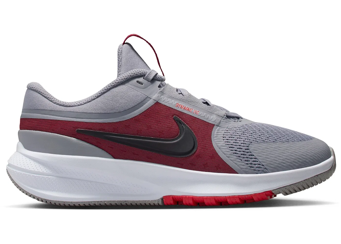 Детские кроссовки для бега с принтом Nike Star Runner 5, Summit White/Team Red/University Red/Black