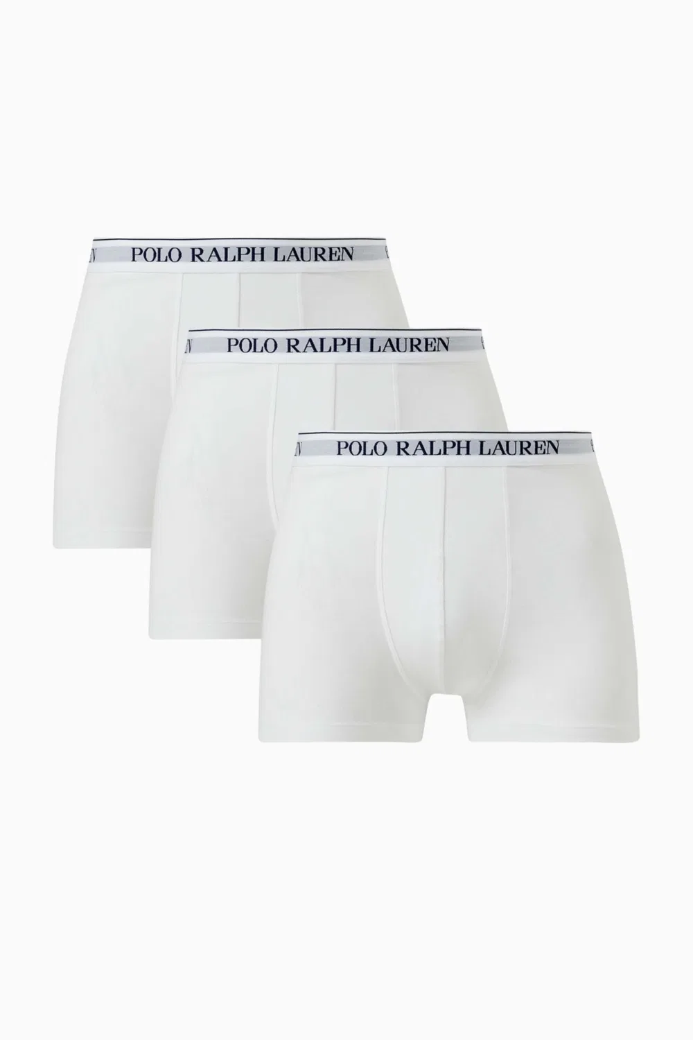 Трусы-боксеры хлопковые комплект из 3 штук Classic Logo Polo Ralph Lauren, белый