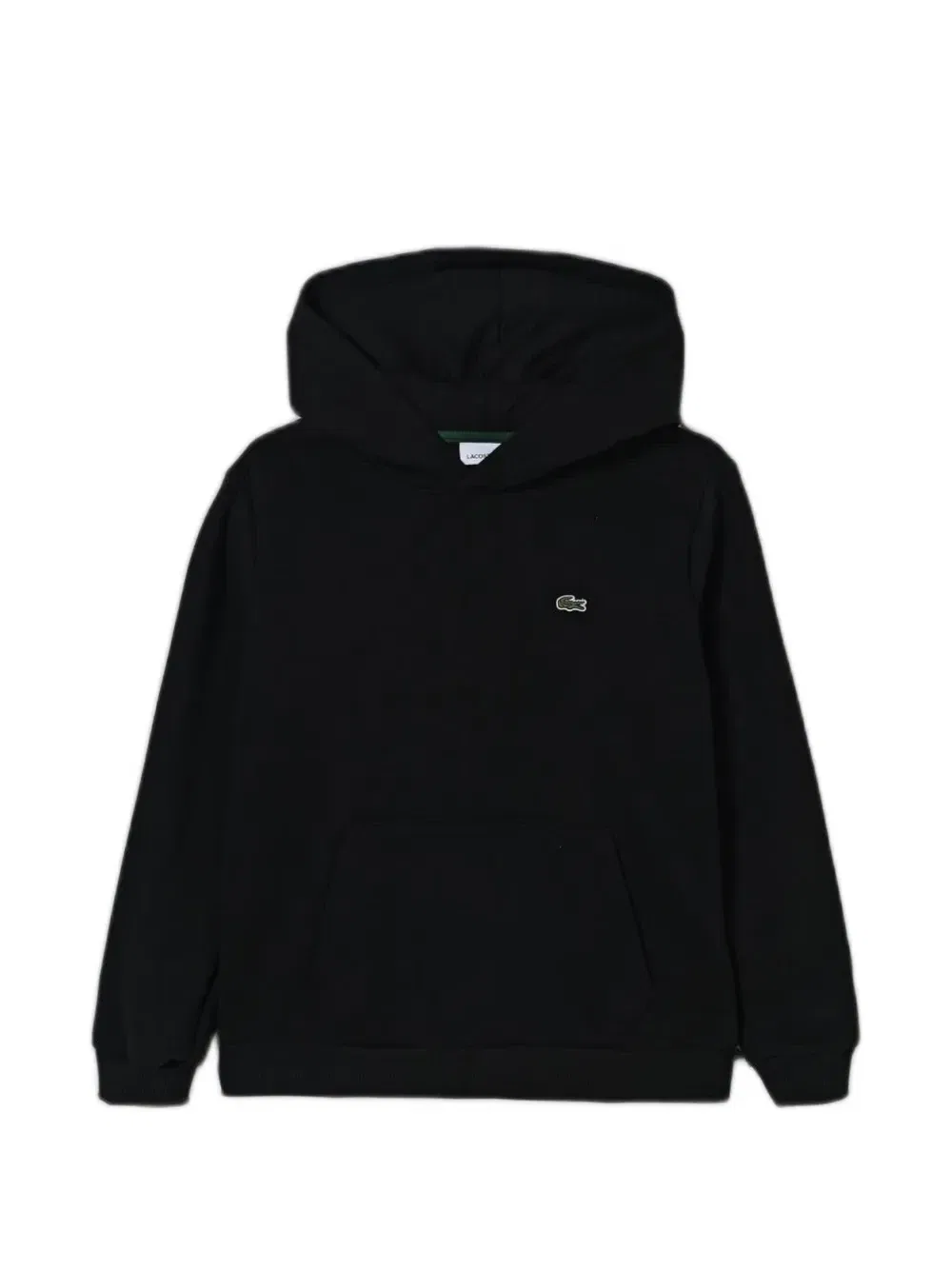 Толстовка с логотипом-нашивкой Lacoste Kids, черный