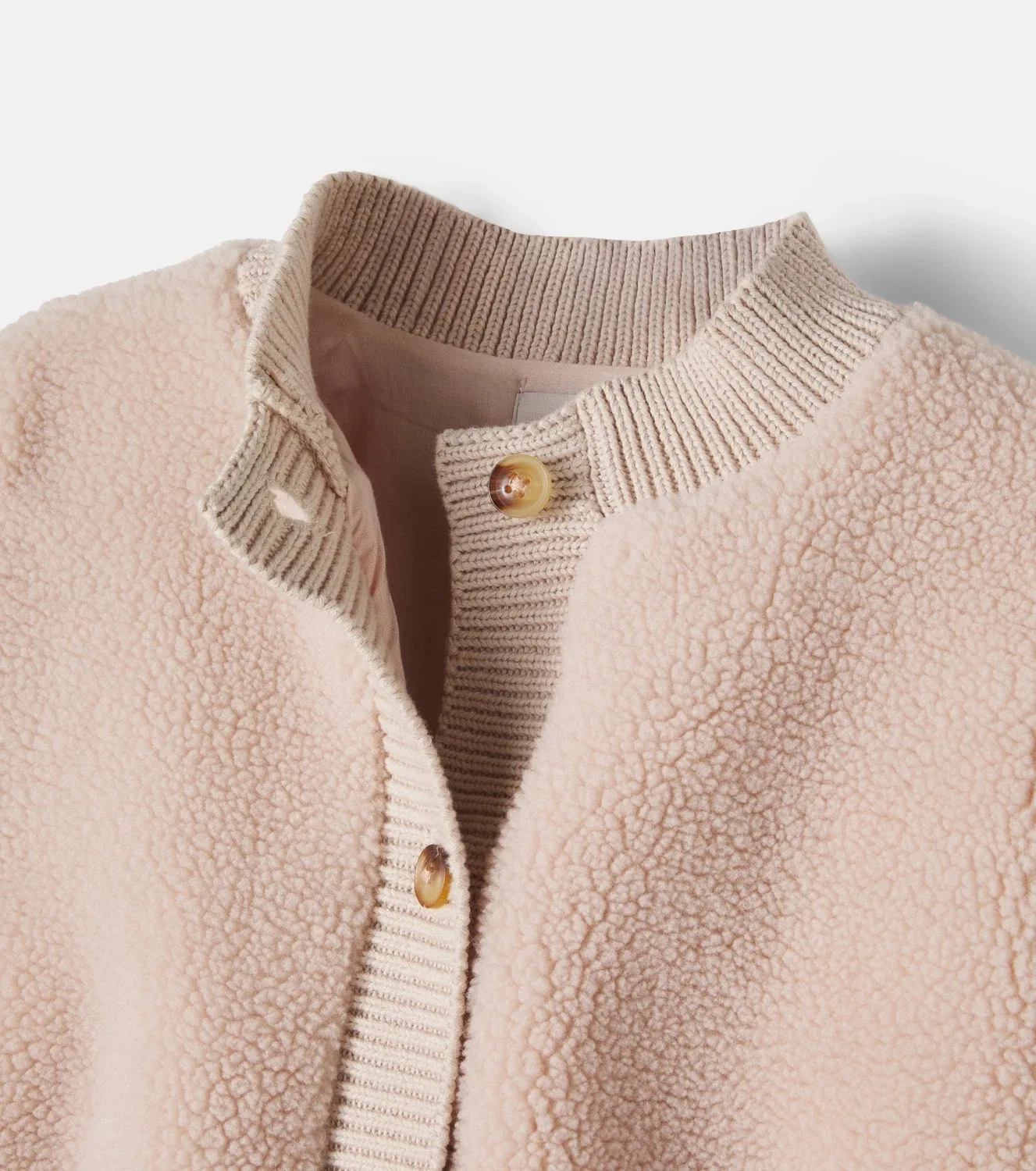 Легкая куртка с капюшоном Karai Teddy Donsje, бежевый — фото 4