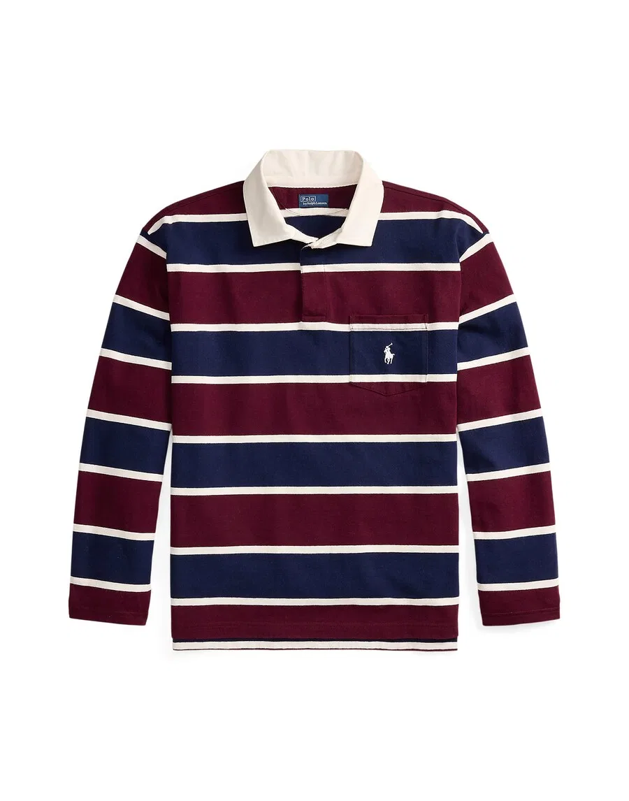 Топ Polo Ralph Lauren винно-красного цвета