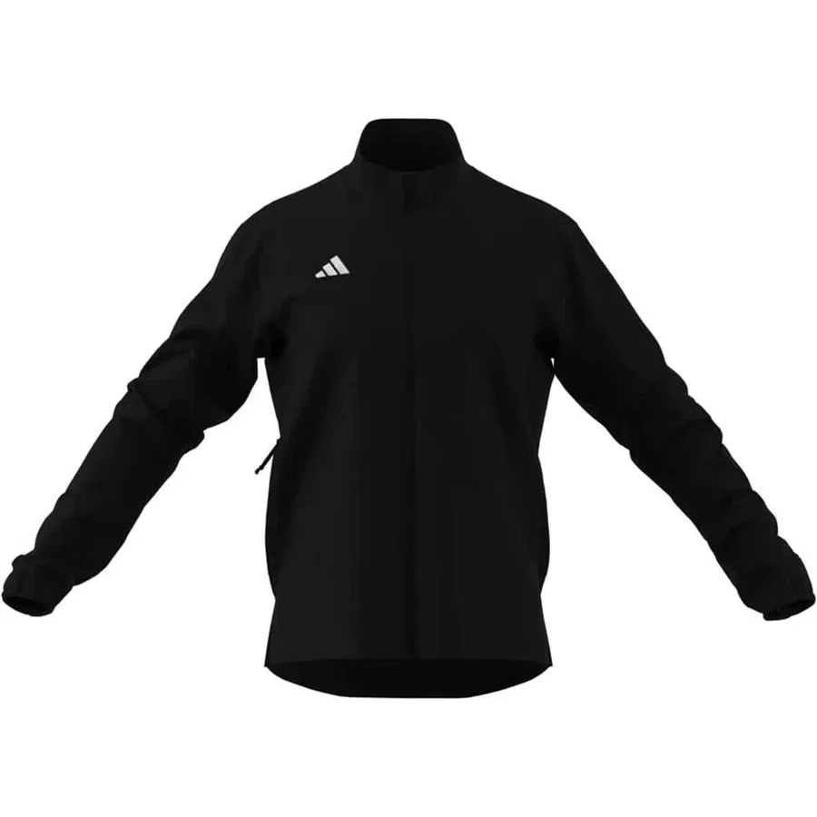 Спортивная куртка с капюшоном Adidas AdiZero E Jckt, Черный — фото 4