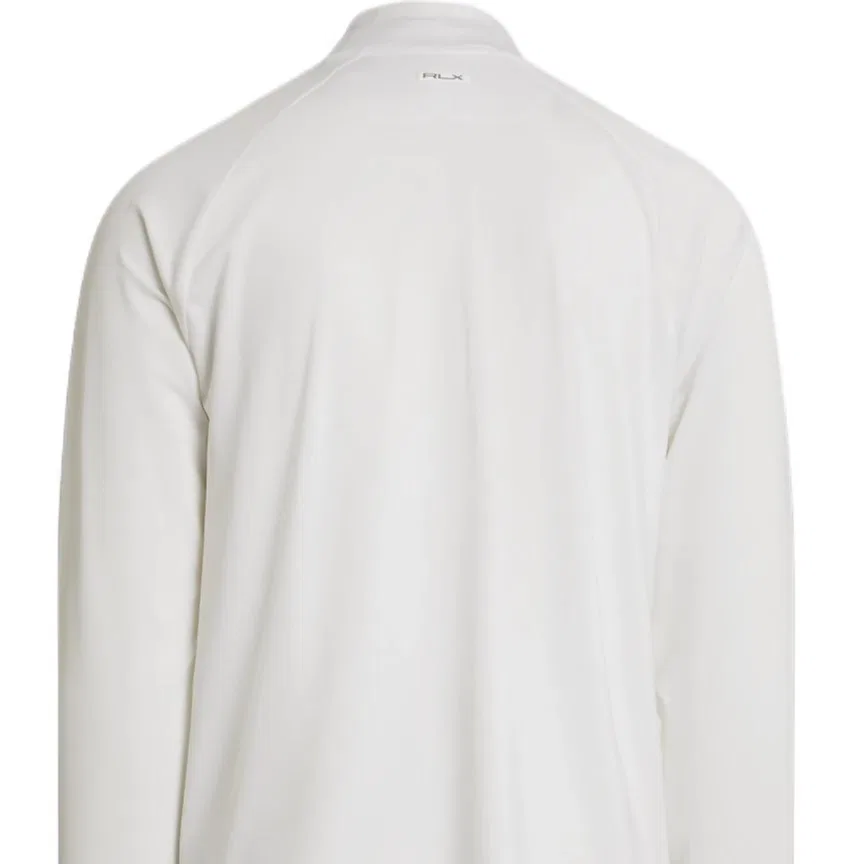 Мужская футболка с полугольфом Porcelain White Polo Ralph Lauren, Белый — фото 4