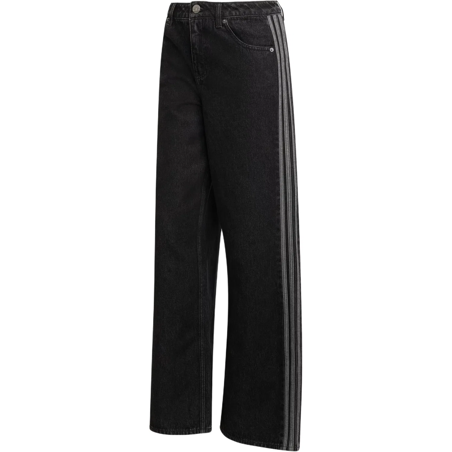 Женские джинсы Firebird FW25 Adidas Originals, Pure Black Denim