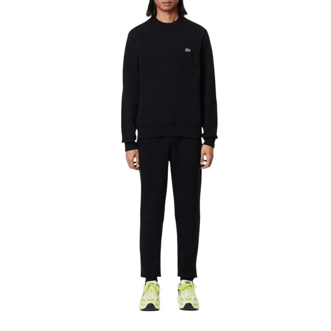 Мужские спортивные штаны из флиса Solid Fleece Jogger Lacoste, Black