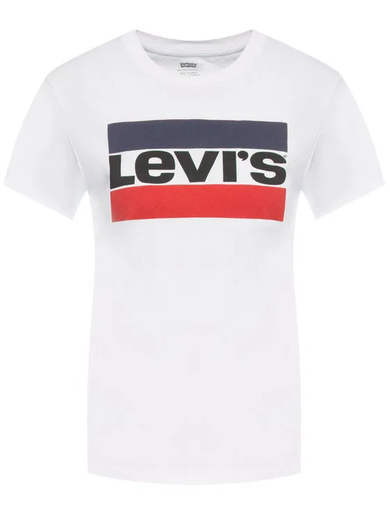 Футболка regular fit The Perfect Graphic Tee Levi'S, белый — фото 4