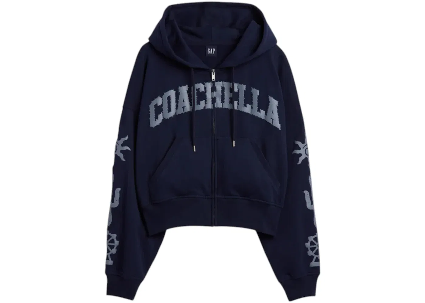 Детский худи на молнии Gap x Coachella, Navy