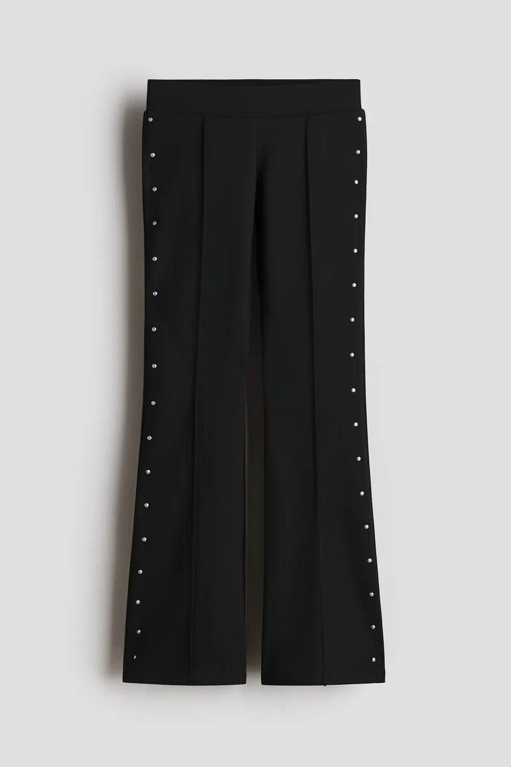 Расклешенные леггинсы с заклепками H&M, Schwarz