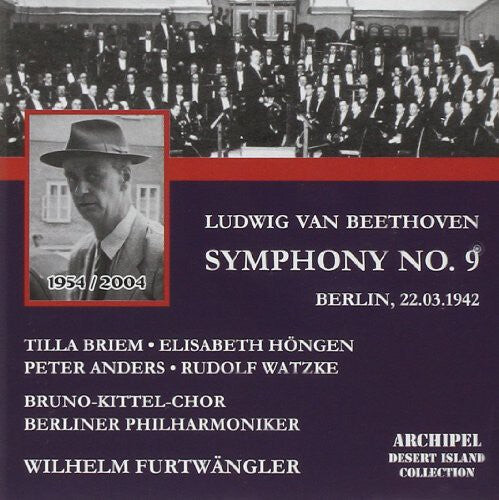 

CD диск Beethoven / Furtwangler: Sinfonie 9: Anders-Watzke