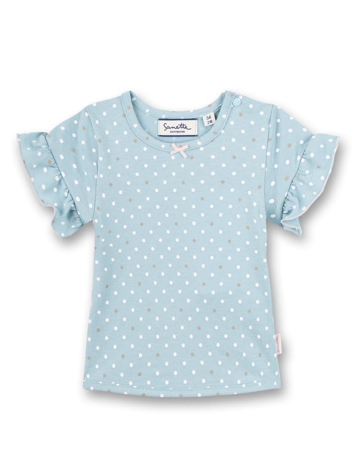 

Футболка светло-голубого цвета Sanetta