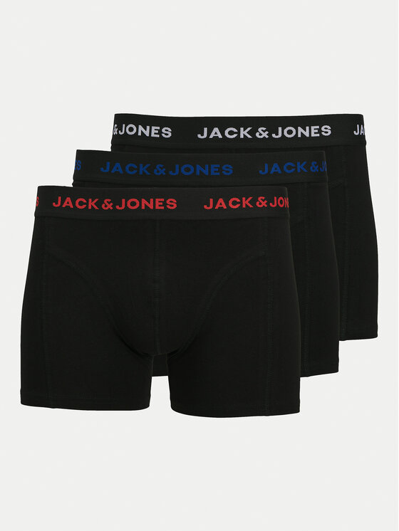 

Комплект из 3 боксеров Jack&Jones, черный
