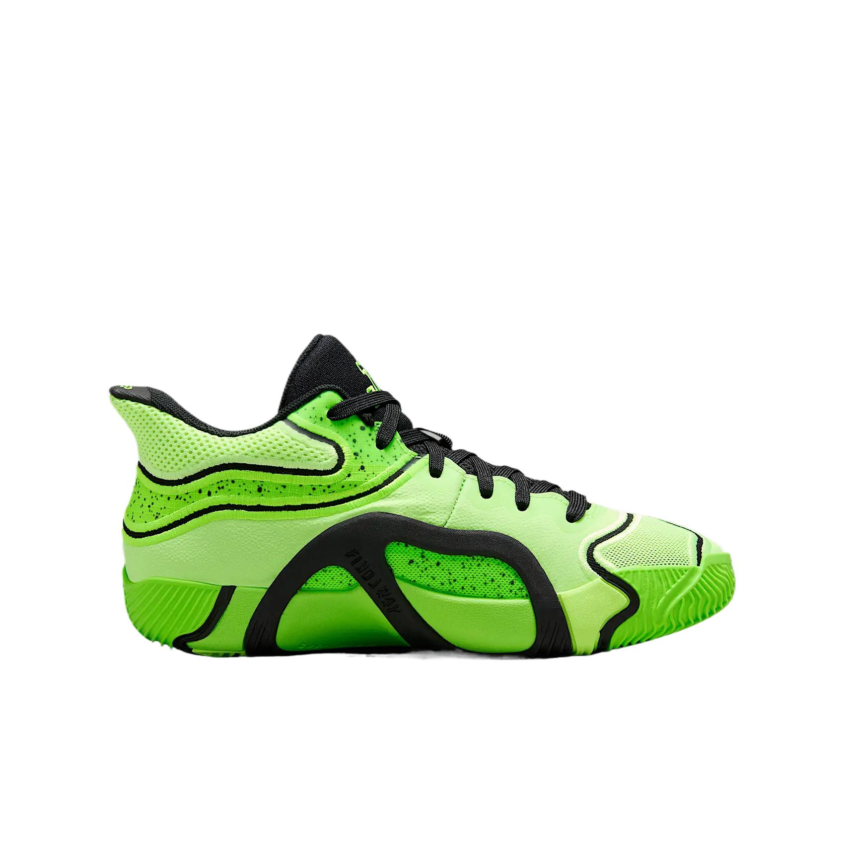 Tatum 3 детские баскетбольные кроссовки Contour Green Black Electronic Green Jordan, Contour зеленый черный Electronic зеленый — фото 3