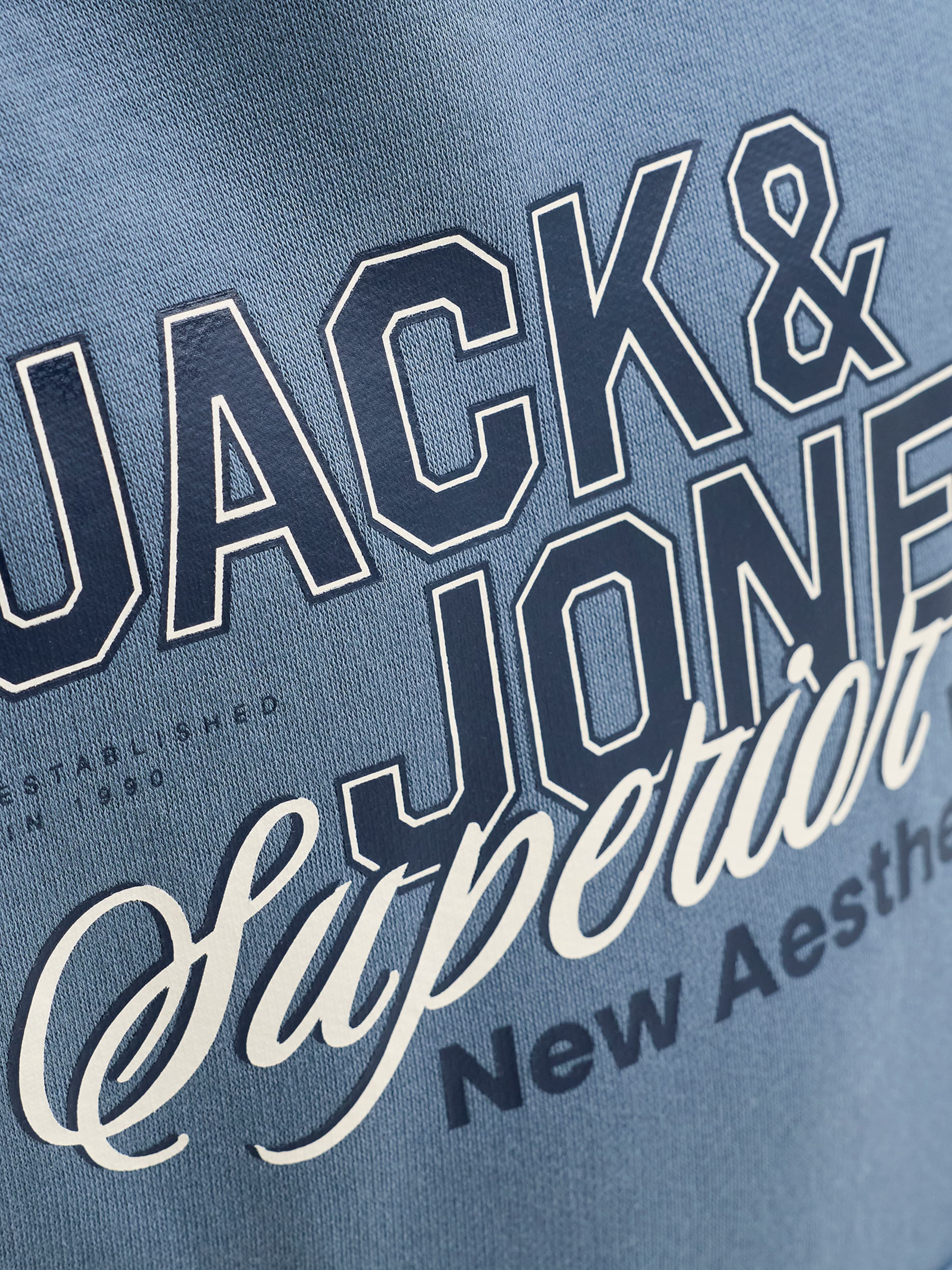 Jack & Jones Junior Толстовка в цвете сапфир, темно-синий — фото 3