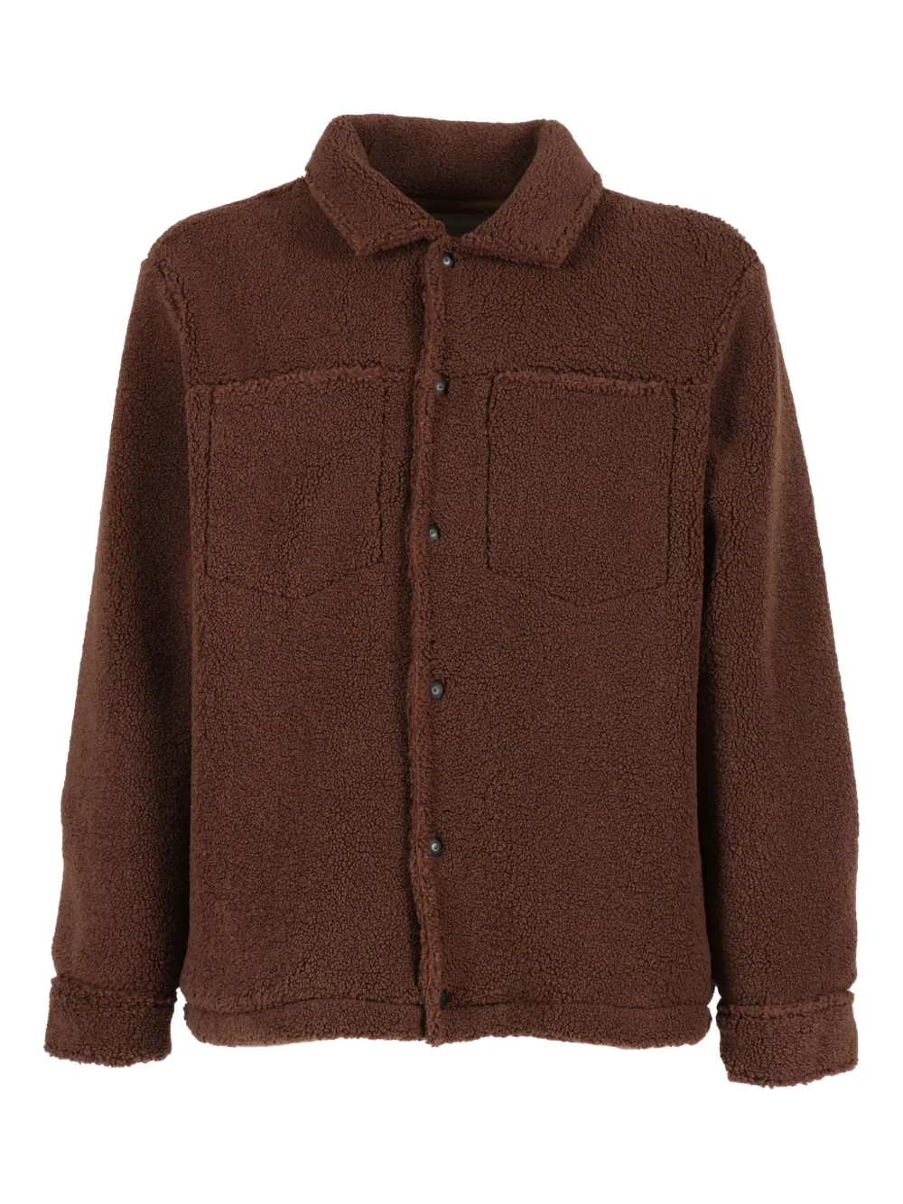 

Куртка из тедди с застежкой на пуговицы Ballantyne, коричневый