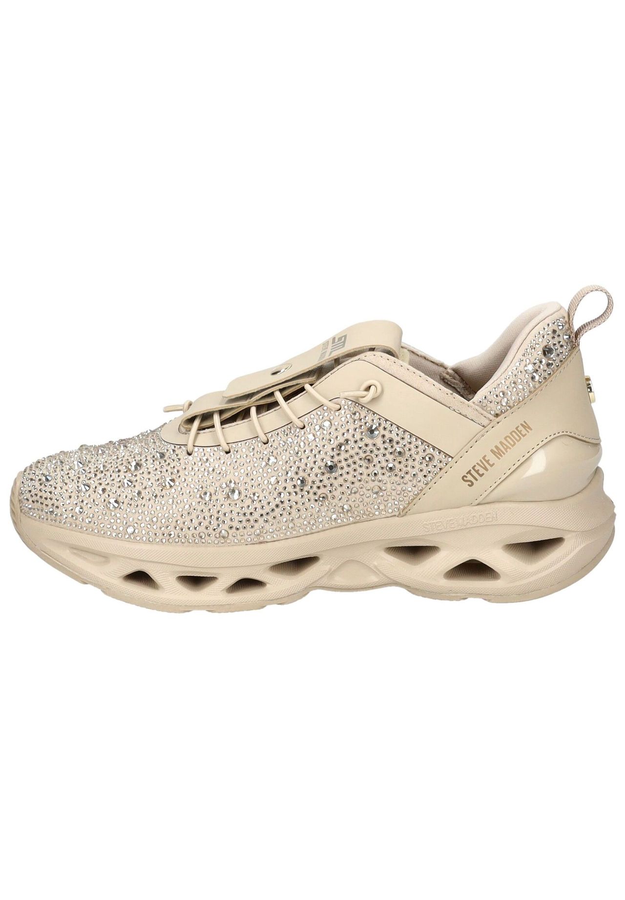 Кроссовки из искусственной кожи/текстиля STEVE MADDEN, цвет Rosegold — фото 2