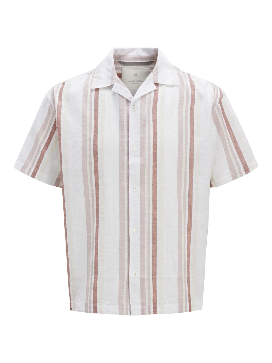 

Рубашка на пуговицах JACK & JONES, цвет Magenta/Dusky pink