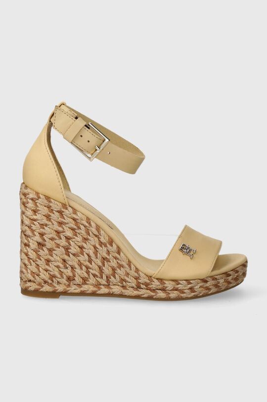 

Босоножки COLORFUL HIGH WEDGE SATIN SANDAL Tommy Hilfiger, бежевый