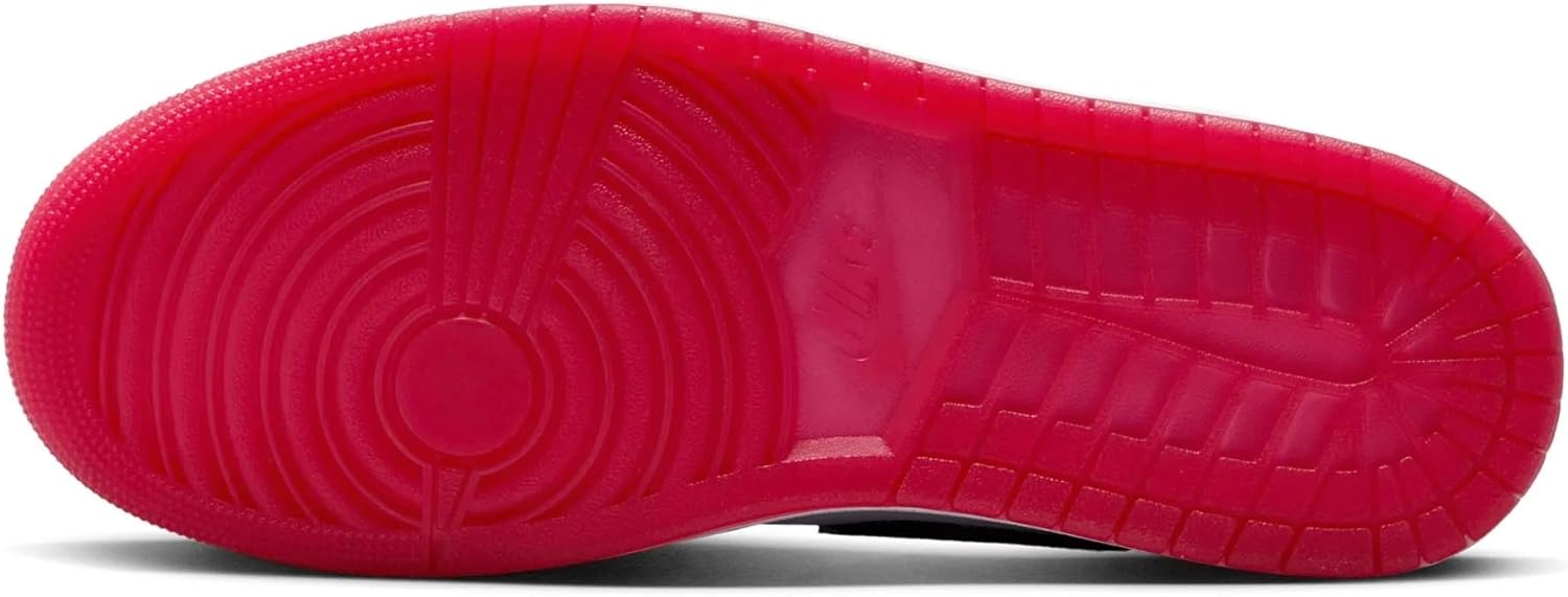 

Мужские кроссовки NIKE Air Jordan 1 Low Black Toe, White Black Varsity Red