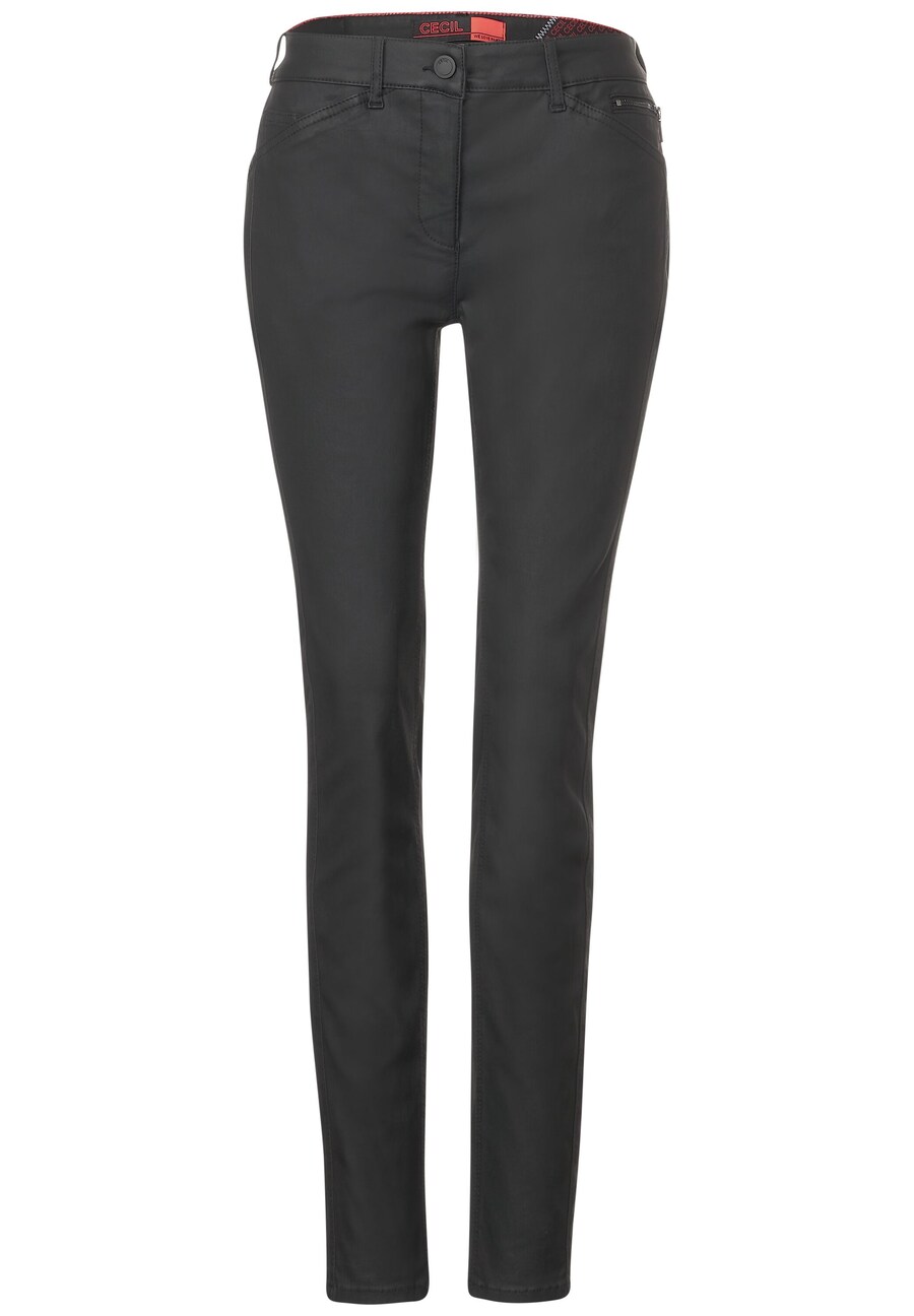 

Тканевые брюки CECIL Regular Pants, черный