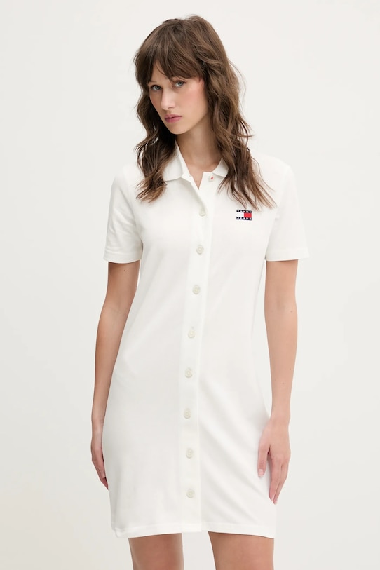 

Платье Tommy Jeans, белый