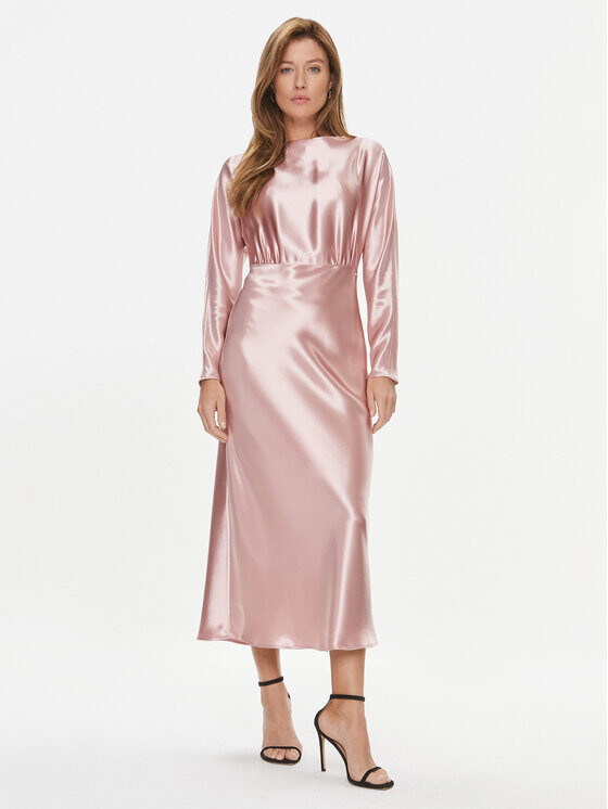 

Коктейльное платье стандартного кроя Calvin Klein, розовый