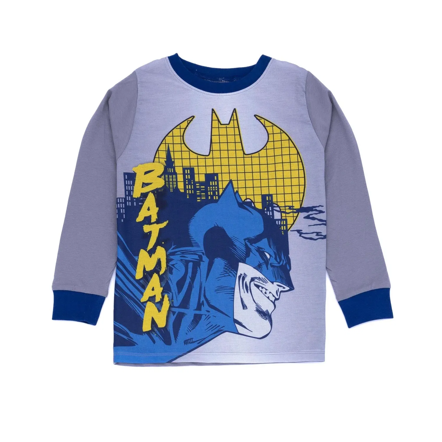 Пижама Batman на мальчика хлопковая DC Comics, серый — фото 2