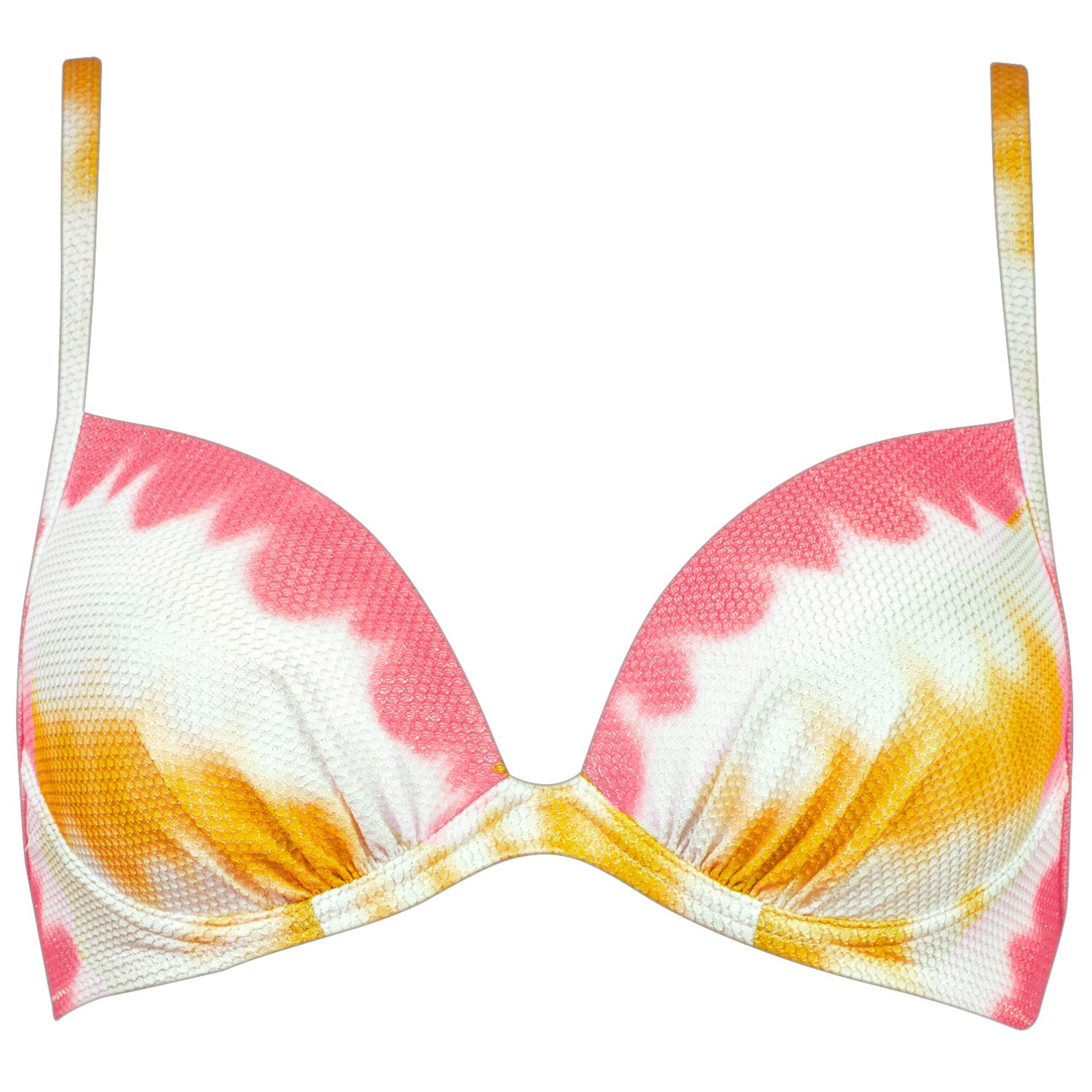 

Верх бикини Watercult Women's Summer Muse Bikini Top 7190, цвет Coral/Mustard