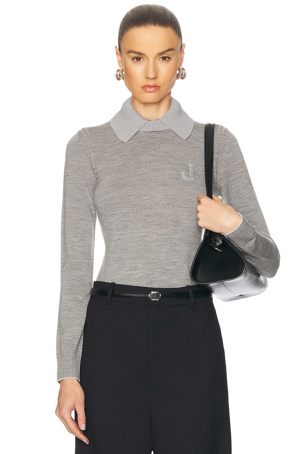 

Топ Трикотаж La Maille Jacquemus, Grey