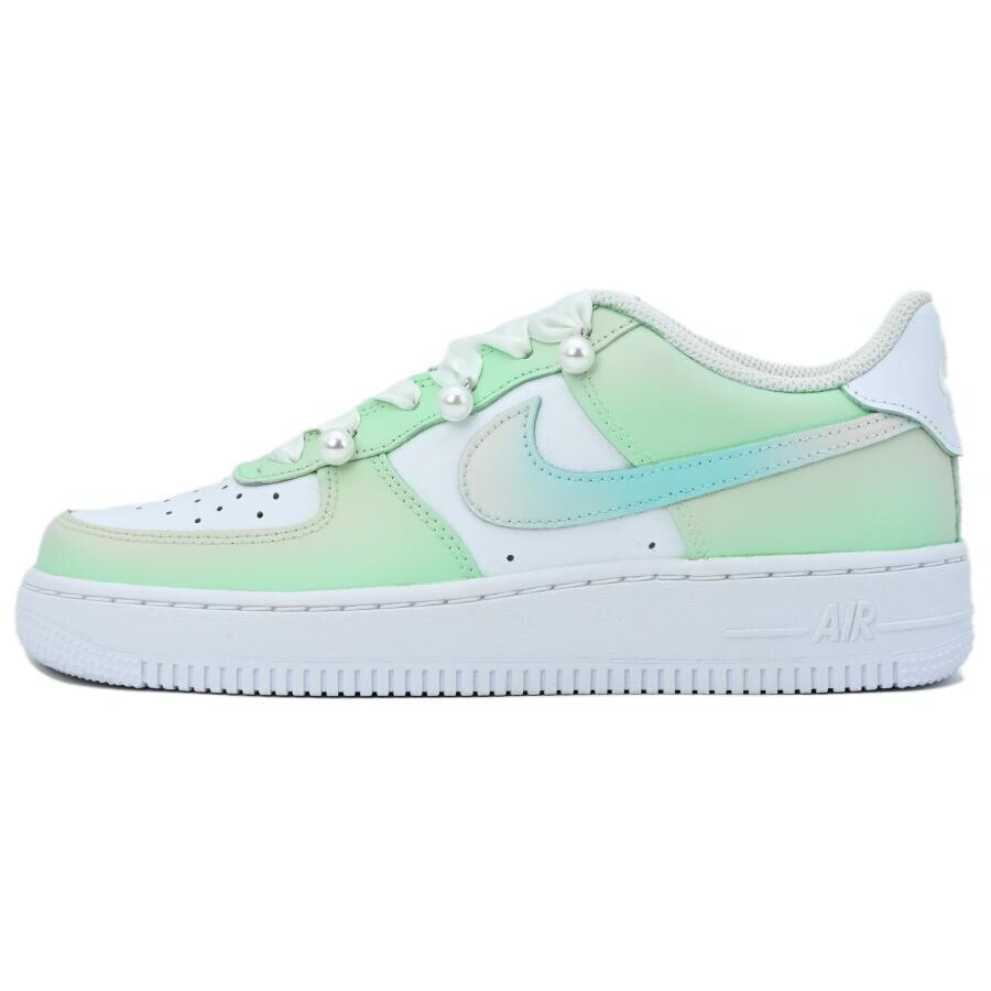 

Кроссовки Nike Air Force 1 Skateboarding Shoes Unisex Low-top White/green, зеленый